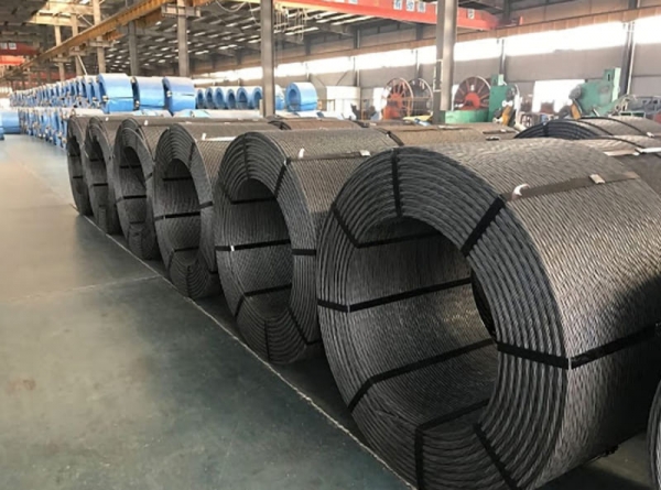 Prestressed steel